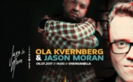 Ola Kvernberg & Jason Moran til Kongsbergjazz